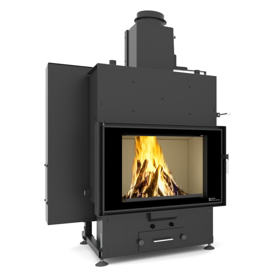 [LPQ0330] IWONA - Louis Panorama - Aqua - Triple Glass - 15kW - Réservoir 30kg