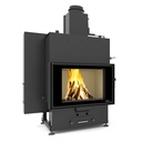 IWONA - Louis Panorama - Aqua - Triple Glass - 15kW - Réservoir 30kg