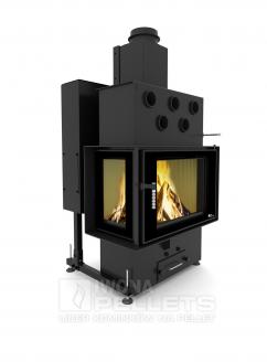 IWONA - Louis Corner Left Air - Twin Glass - 10kW -  Container 45kg