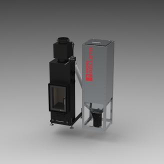 Pellets Container - 100kg - 42x42x150cm